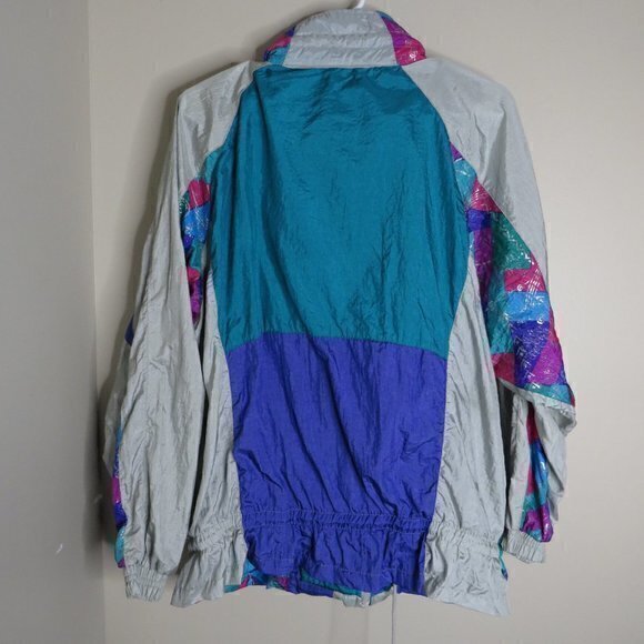Diana Marco‎ vintage retro colorblock jacket - Picture 4 of 4